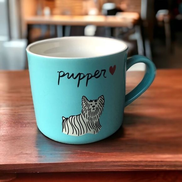 Opalhouse Other - Blue dog puppy pupper coffee tea morning heart mug